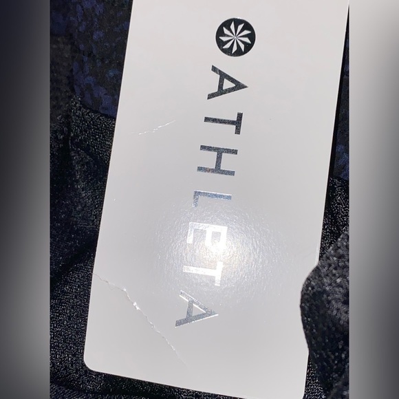 Athleta Brooklyn Track Silky Bomber Jacket Workout Water Repellent‎ NEW Women L - Picture 9 of 11